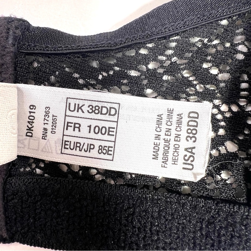 DKNY Modern Lace Unlined Underwire Bra Black Size 38DD - Picture 10 of 16